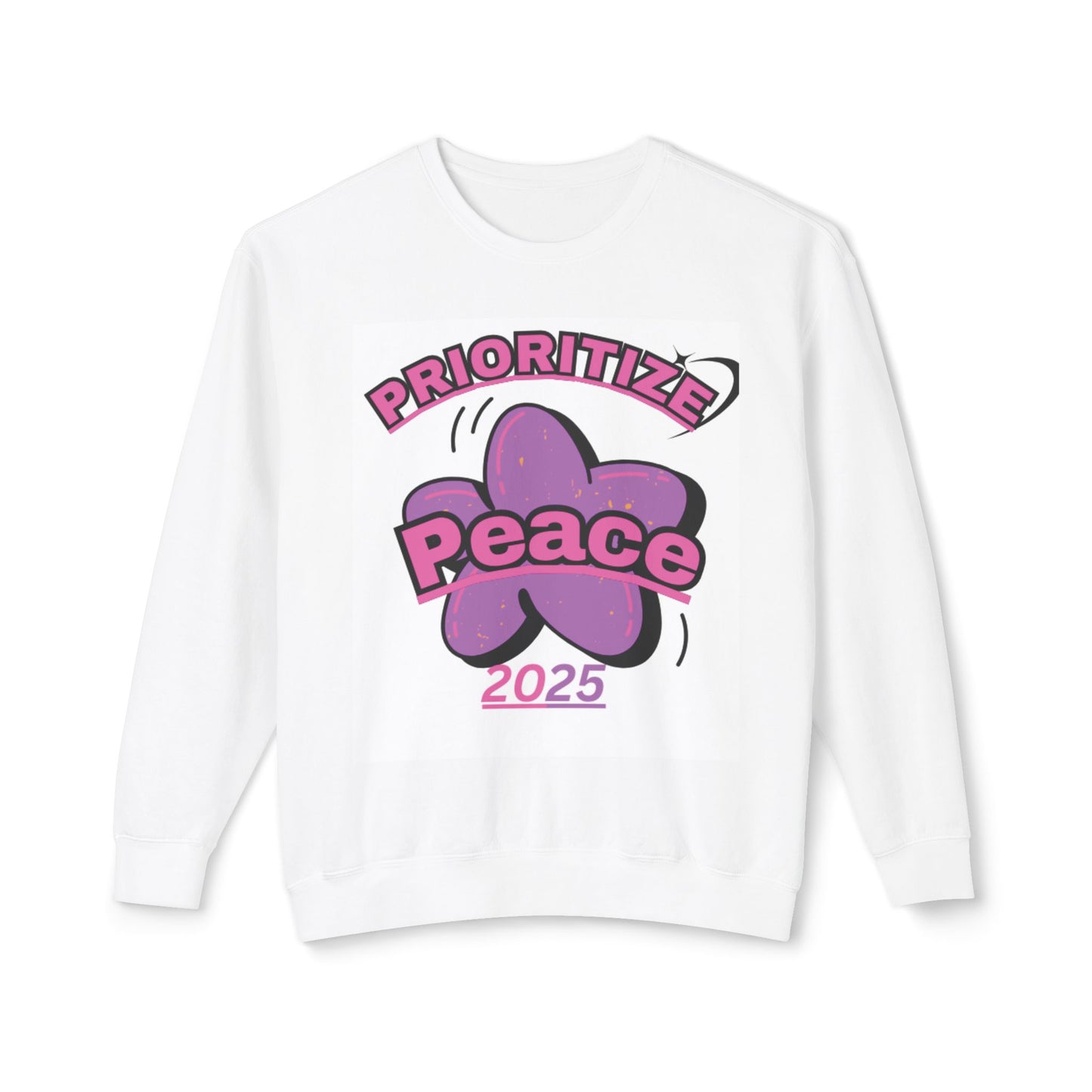 Unisex Prioritize Peace Sweatshirt