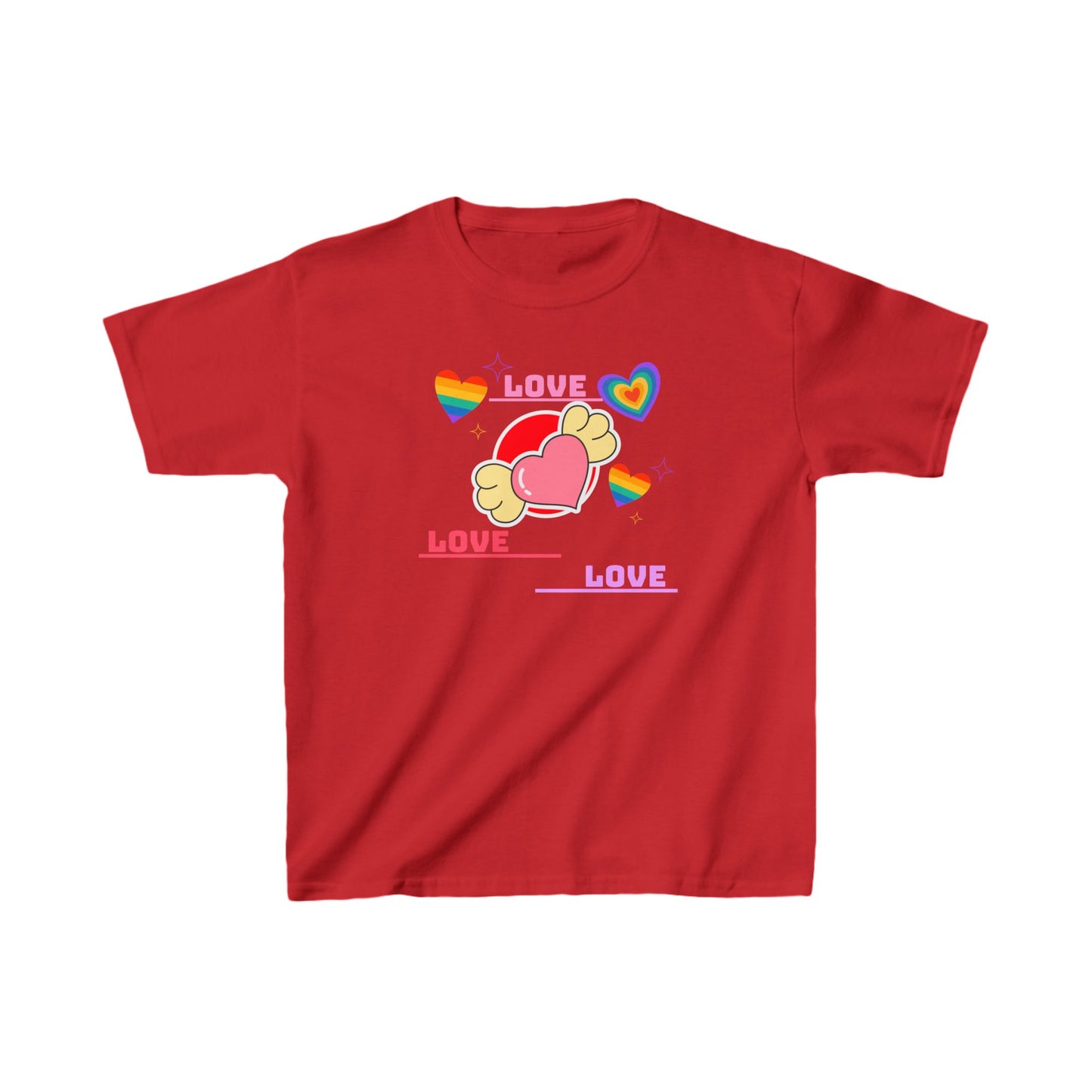 Kids Love, Love Heavy Cotton™ Tee