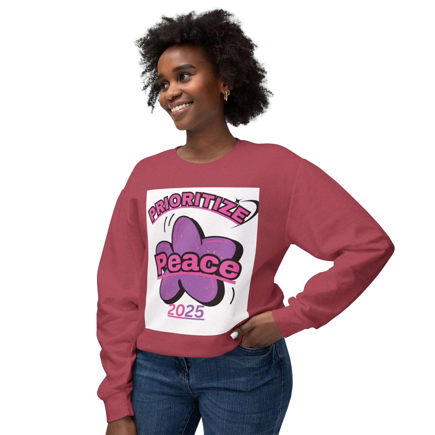 Unisex Prioritize Peace Sweatshirt
