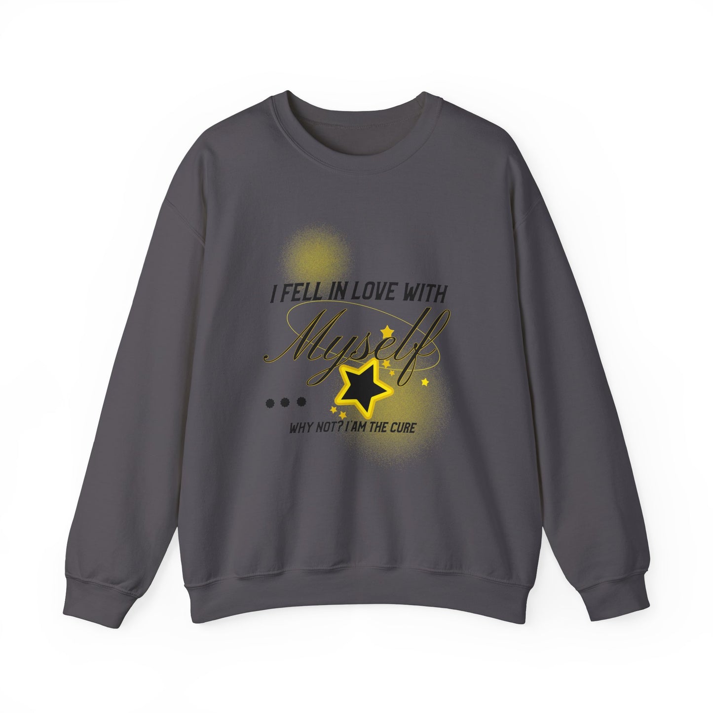 Unisex I fell in love with myself Heavy Sweatshirt