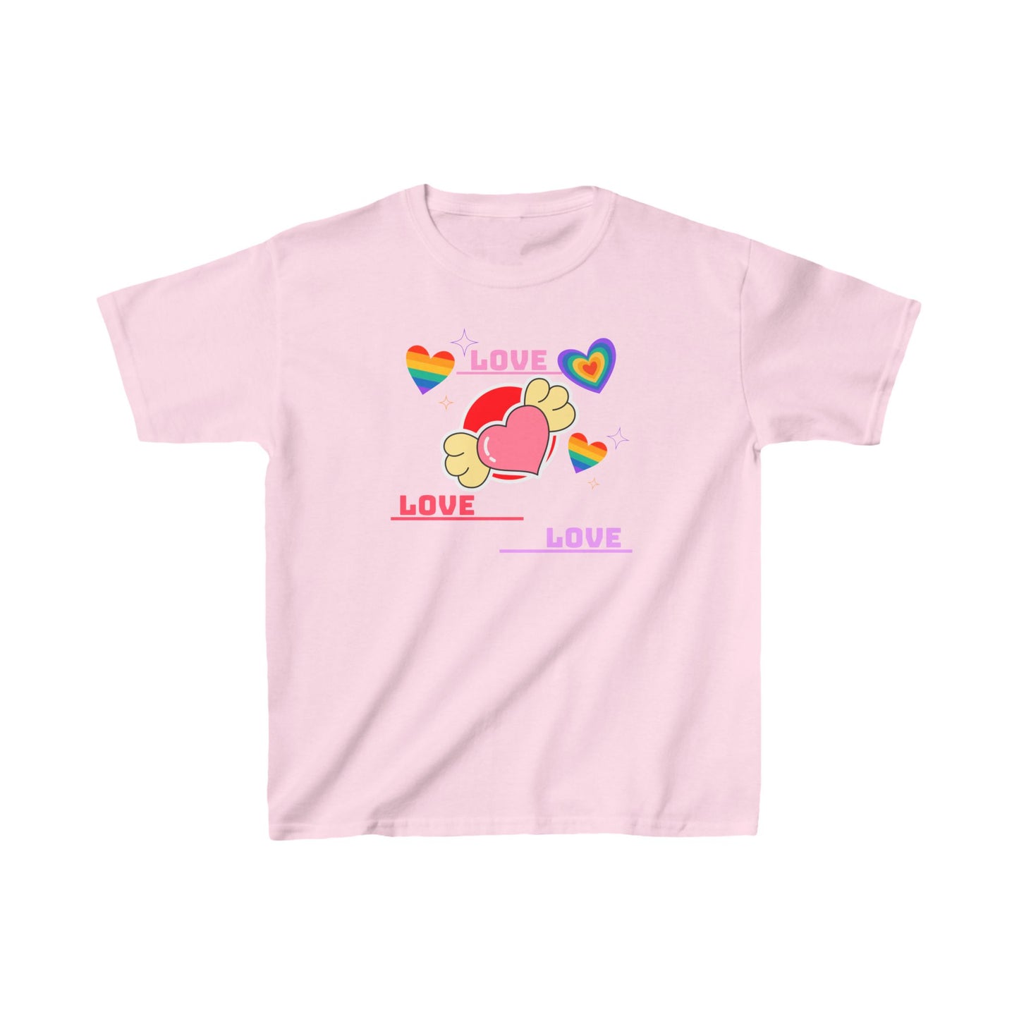 Kids Love, Love Heavy Cotton™ Tee