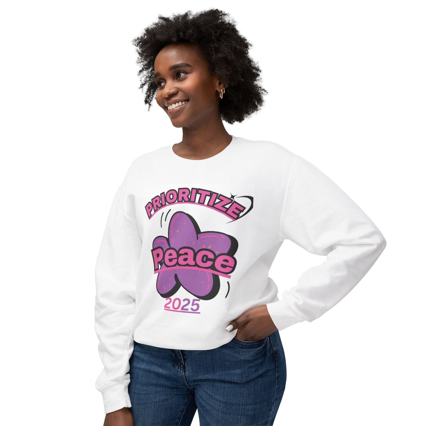 Unisex Prioritize Peace Sweatshirt
