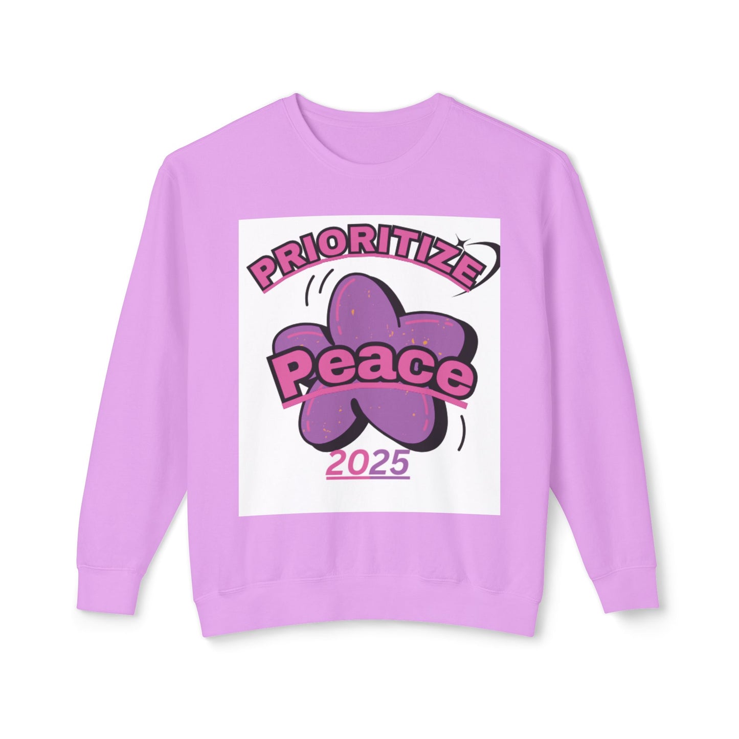 Unisex Prioritize Peace Sweatshirt
