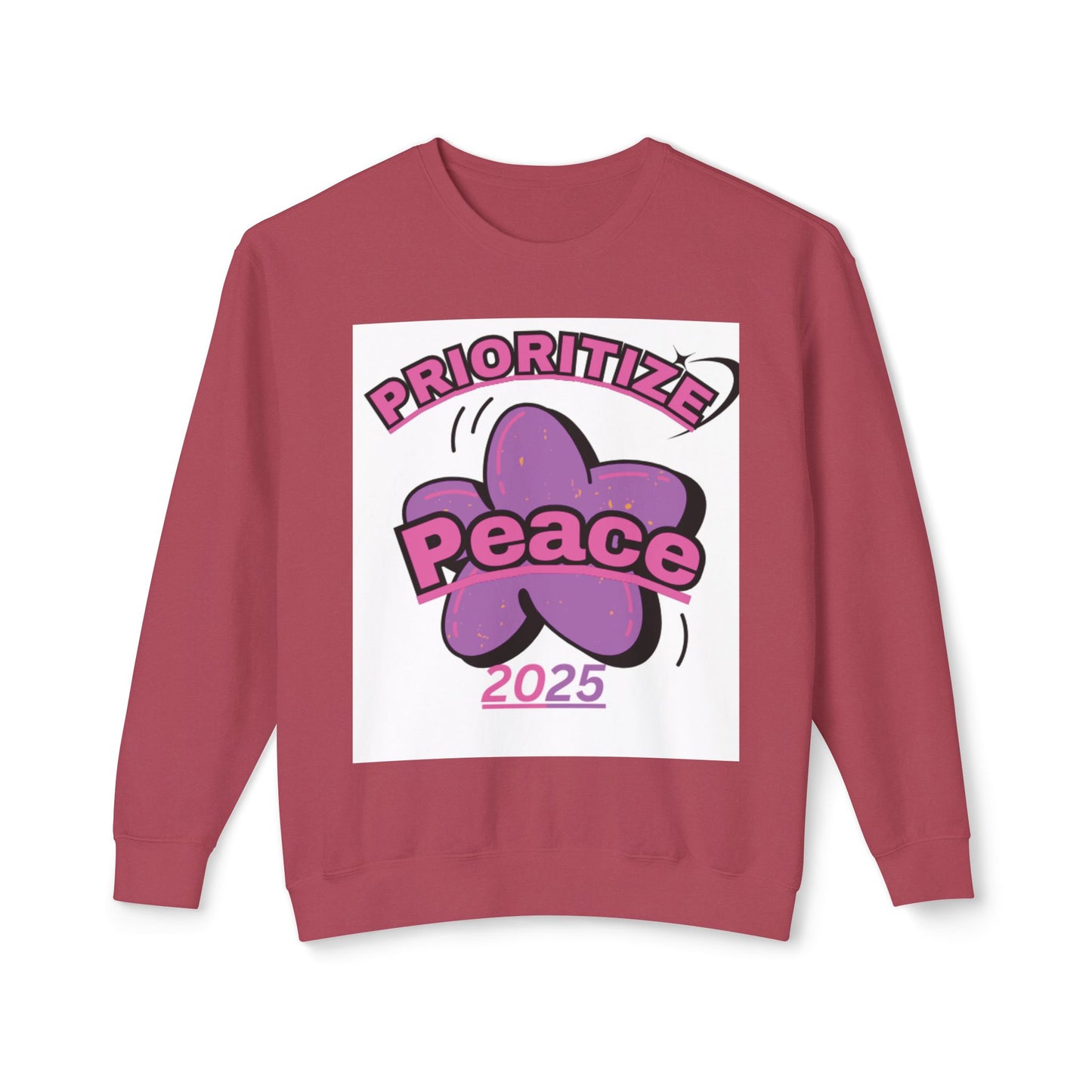 Unisex Prioritize Peace Sweatshirt