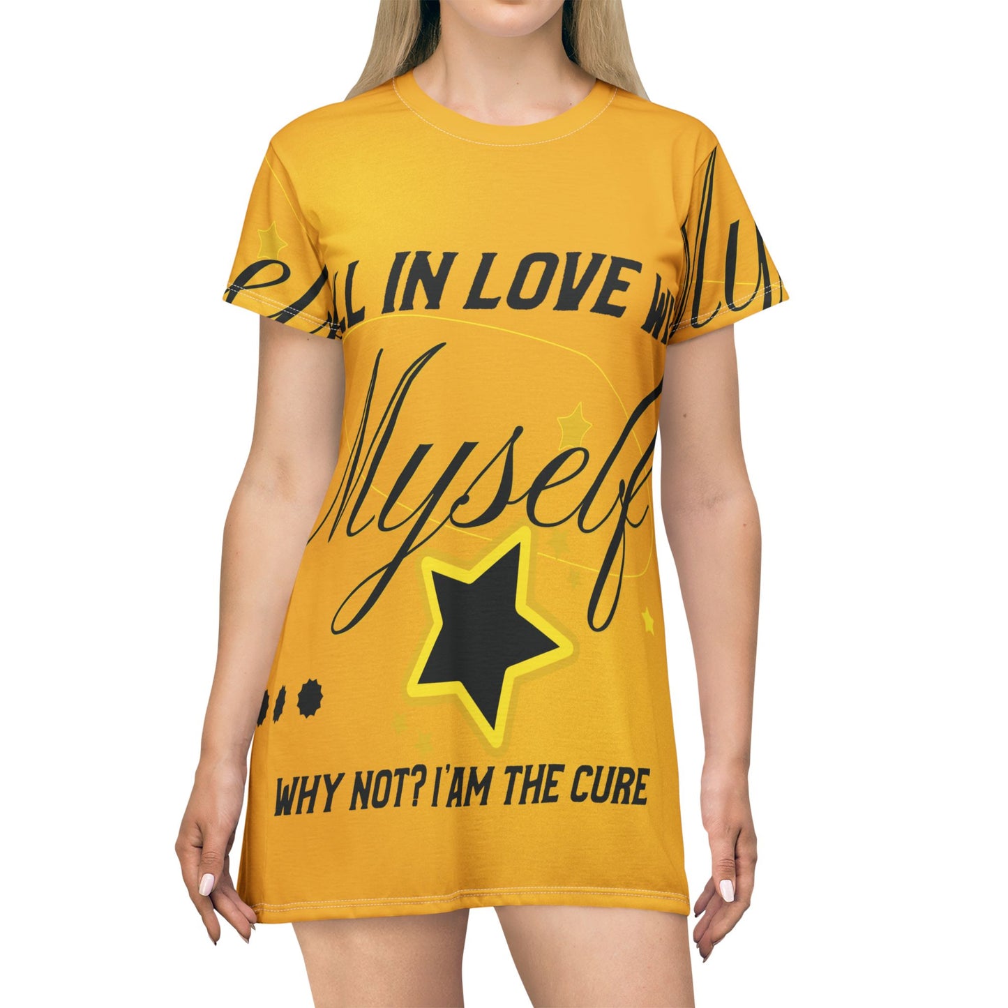 I Fell in Love Myself T-Shirt Dress