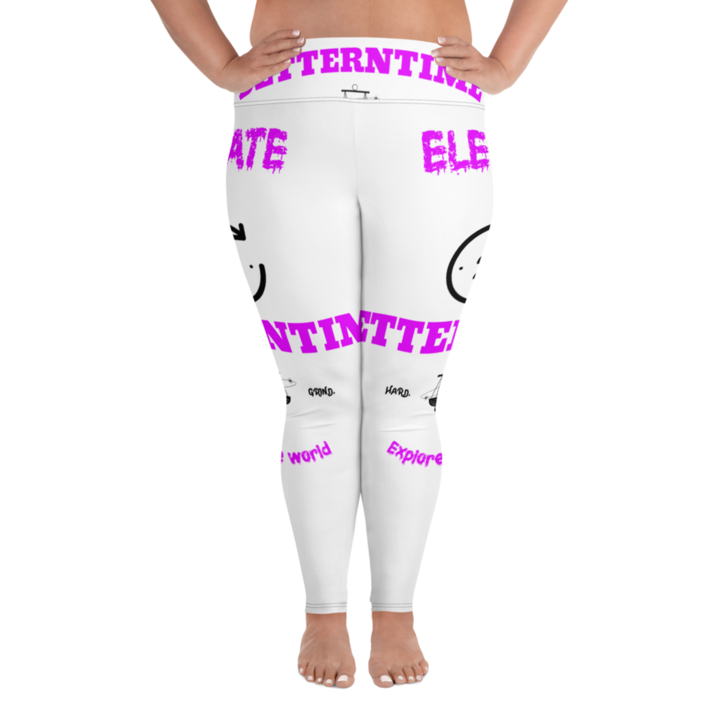Elevate 24 Plus Size Leggings - Body Positive Revolution ✨