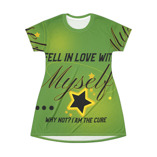 I Fell in Love Myself T-Shirt Dress