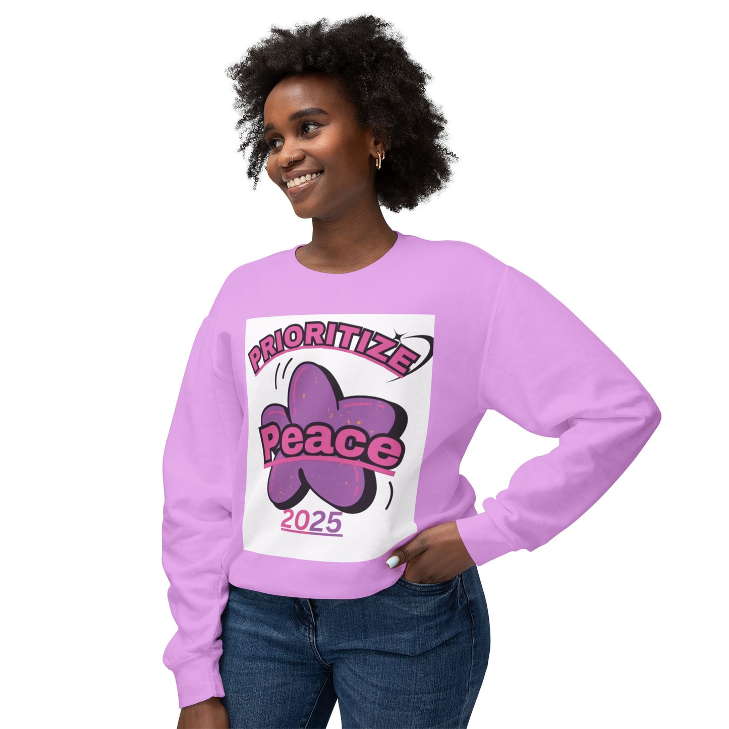 Unisex Prioritize Peace Sweatshirt