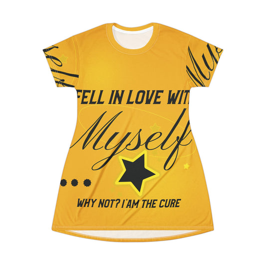 I Fell in Love Myself T-Shirt Dress