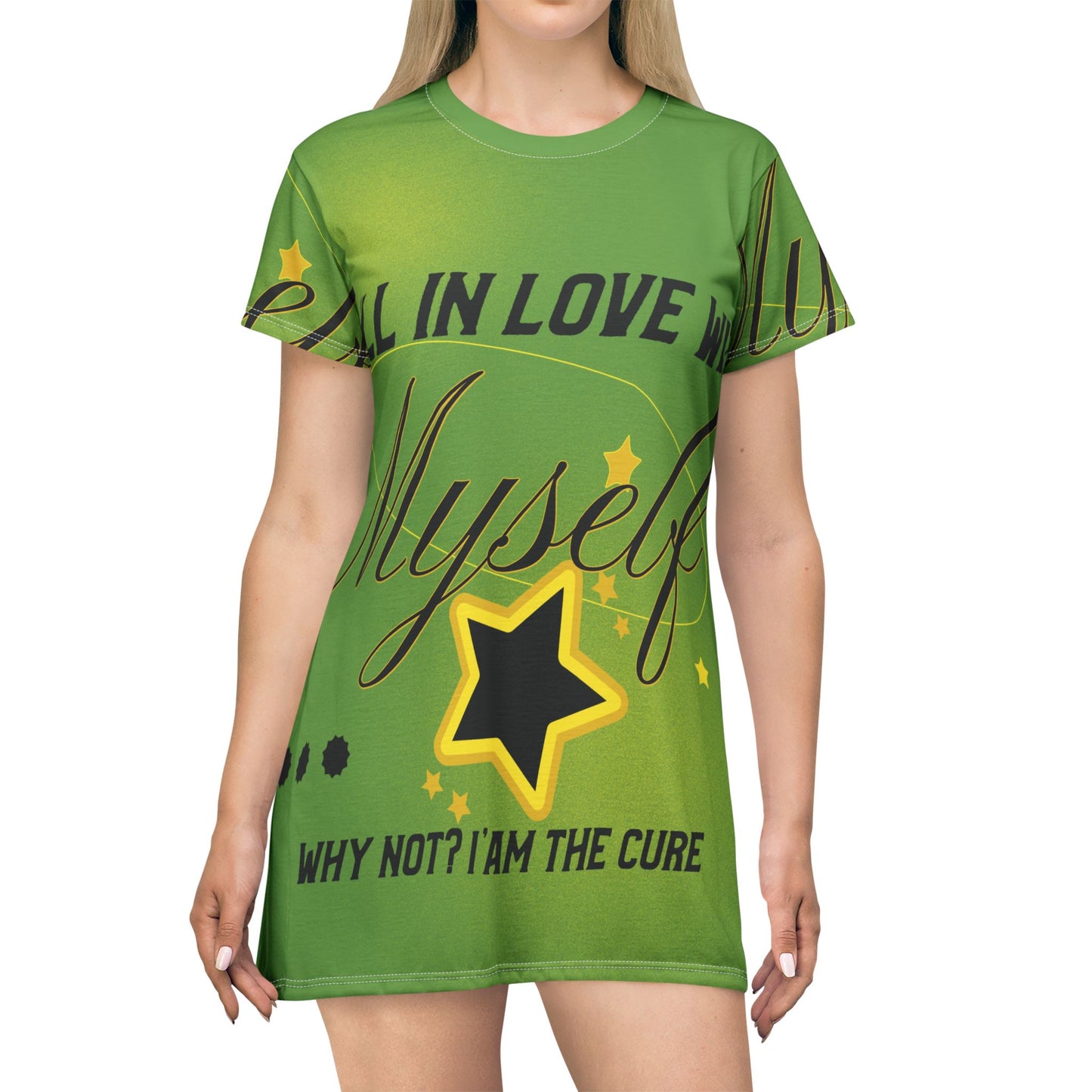 I Fell in Love Myself T-Shirt Dress