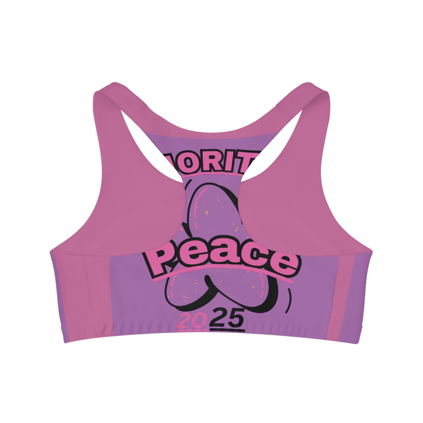 Prioritize Peace Seamless Sports Bra