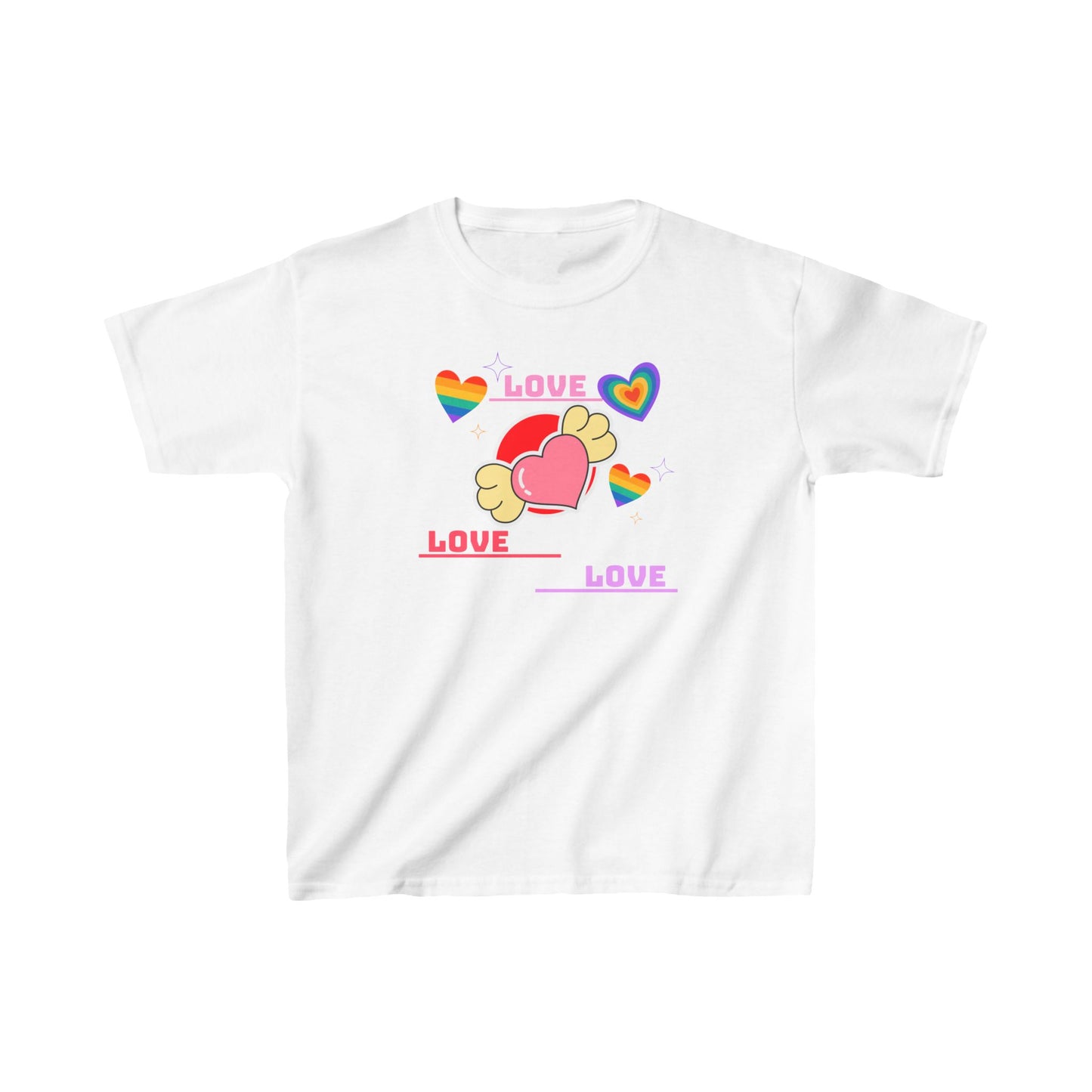 Kids Love, Love Heavy Cotton™ Tee