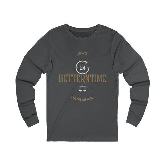 Unisex Hot NEW Betterntime Jersey Long Sleeve