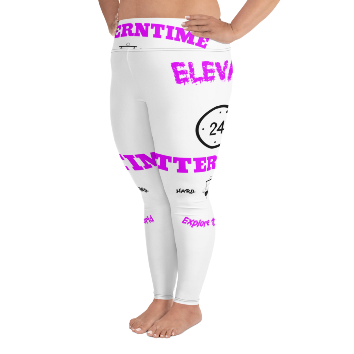 Elevate 24 Plus Size Leggings - Body Positive Revolution ✨